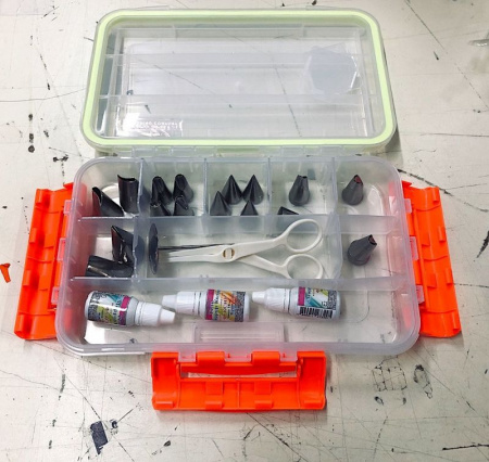 Коробка для хранения кондитерских насадок