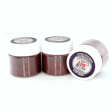 Пищевой краситель сухой ВОДОрастворимый 150º Bake!™ Чёрная СМОРОДИНА | 10 гр. (концентрат)