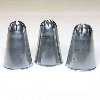 Кондитерскиая насадка закрытая звезда №857 (1E) Tulip™ | медиум размер