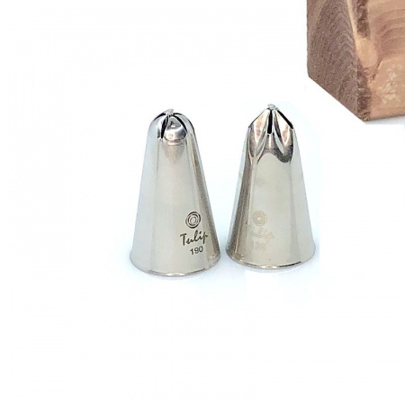 Кондитерская насадка звезда закрытый центр (прямые лучи) №190 Tulip™ | медиум размер