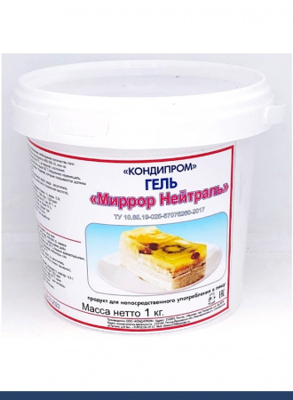 Кондитерский гель Нейтральный 1 кг горячего нанесения Кондитерский гель Нейтральный 1 кг горячего нанесения