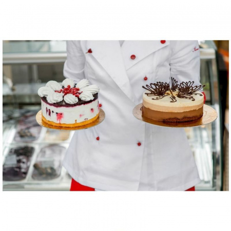 Подложка для торта усиленная Золото 2.5 мм, Ø 280 мм Подложка для торта усиленная Золото 2.5 мм, Ø 280 мм