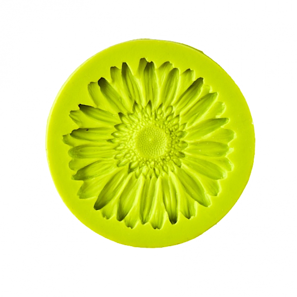 Молд силиконовый (вайнер) Бутон Ромашки (диам.60 мм) Молд силиконовый (вайнер) Бутон Ромашки (диам.60 мм)