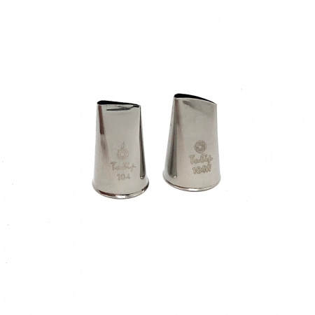 Кондитерская насадка 104 Tulip прорезь 12 мм, лепесток прямой малый