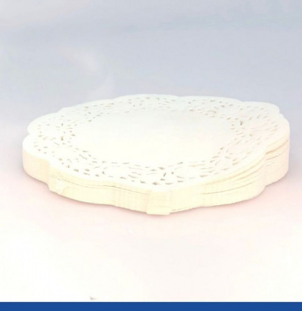 Подложка под торт ажурная бумажная Ø 12 см | упак. 50 - 100 шт Подложка под торт ажурная бумажная Ø 12 см | упак. 50 - 100 шт